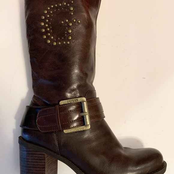 GUESS Brand Lug Sole Boots - Picture 4 of 4